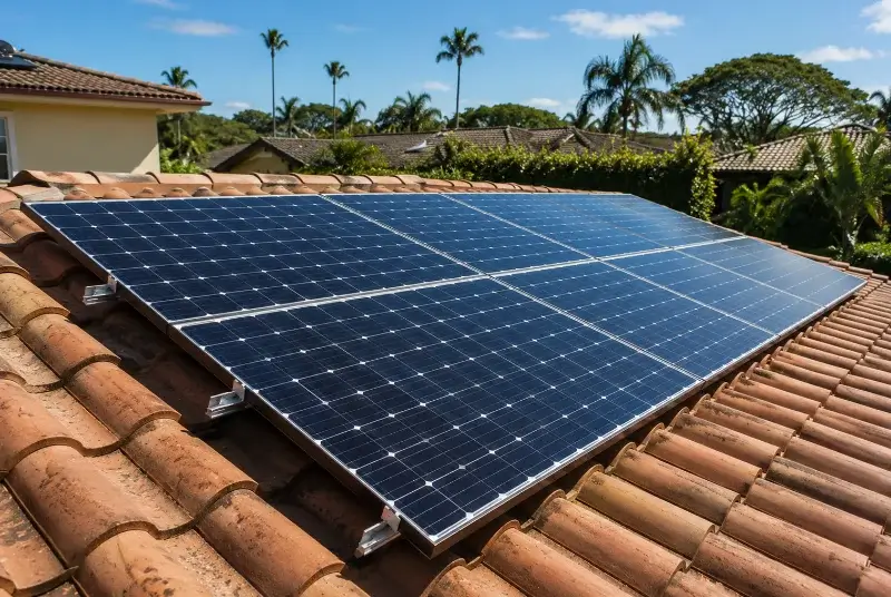 Installation de panneaux solaires à Braud-et-Saint-Louis